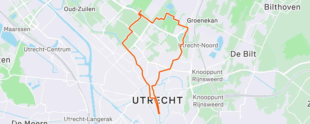 Map of the activity, Heerlijk rondje!