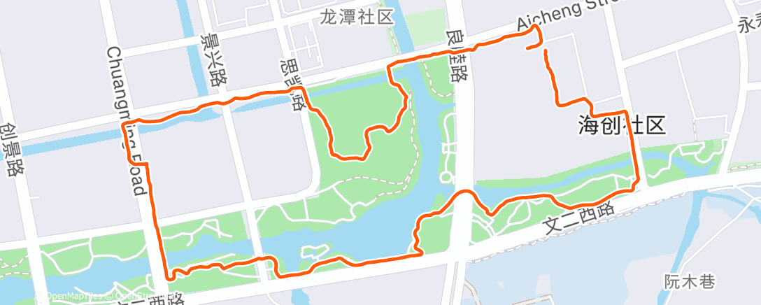 Карта физической активности (午后远足)