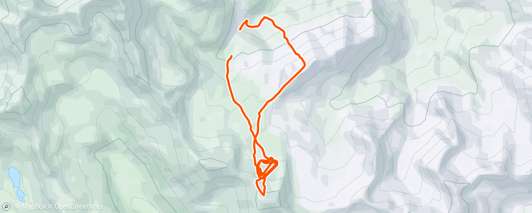 アクティビティ「☀️ Green-Wilson Hut Day 3 - Pearl Mtn & Greg Mace Peak」の地図
