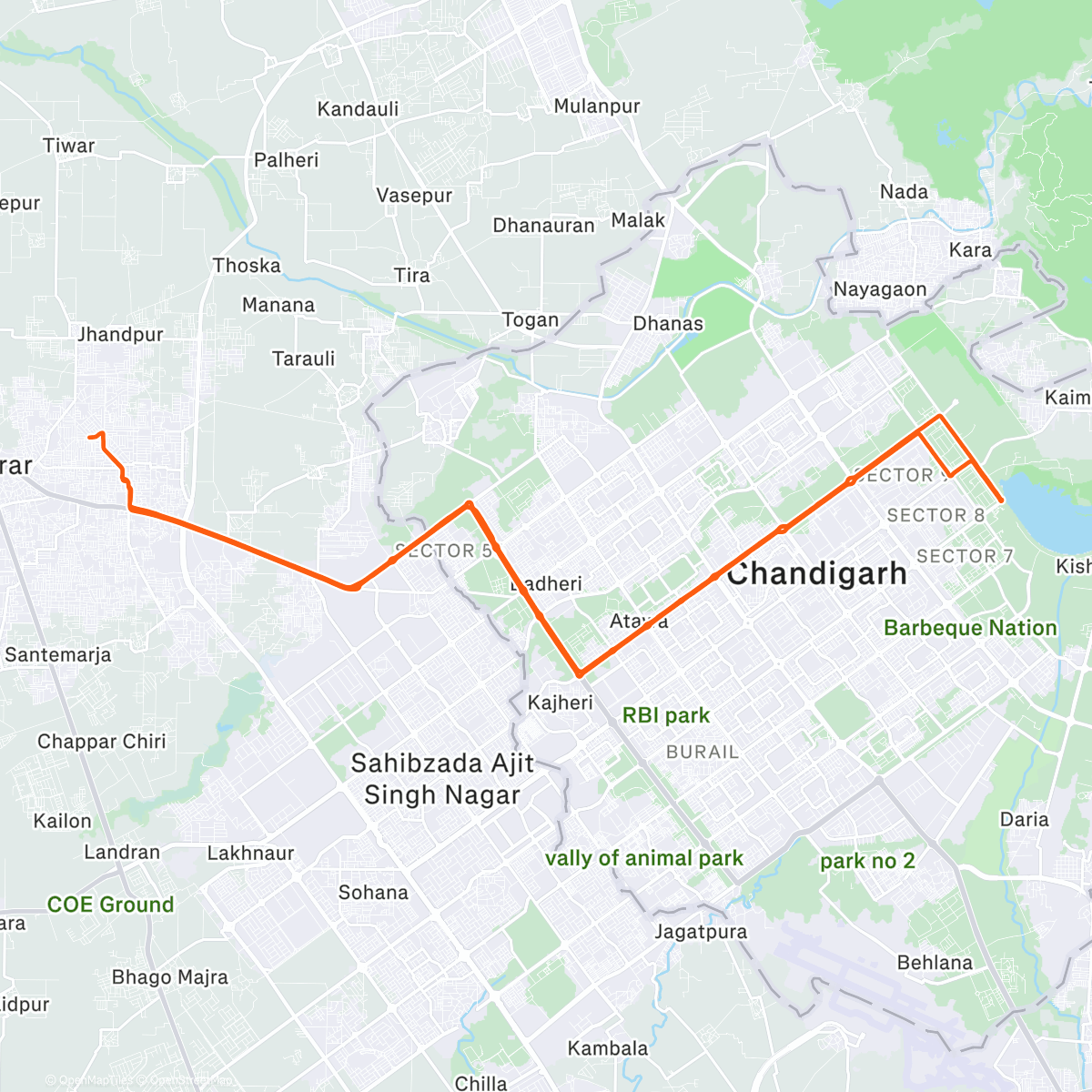 Map of the activity, Back at it! ✅