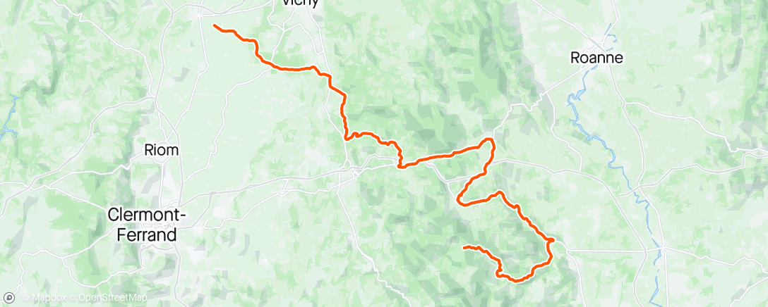 Map of the activity, Dauphinè S2