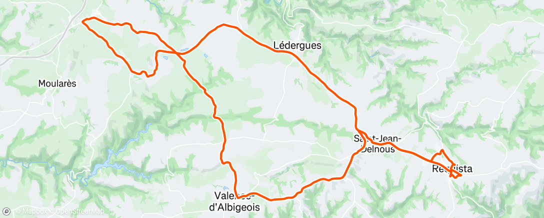 Carte de l'activité