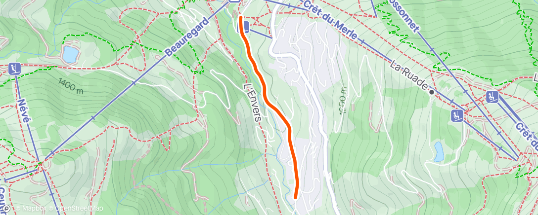 Mappa dell'attività Ride 2024-08-08 eBike Connect