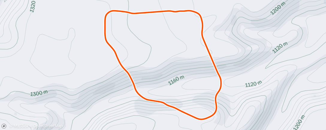 Map of the activity, MyWhoosh - Valley of Tombs