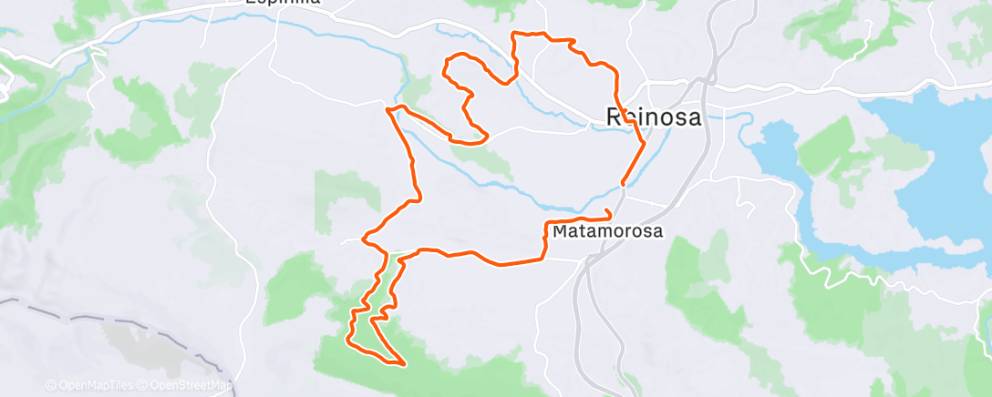 Map of the activity, Hielo, barro & mucho sol 😀
