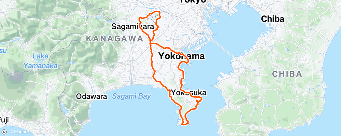 Map of the activity, Miura & Onekan