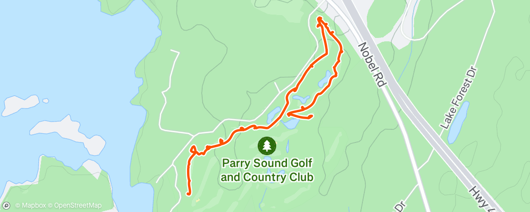 Map of the activity, ⛳️