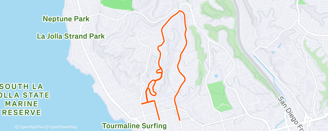 Map of the activity, Morning Ride
