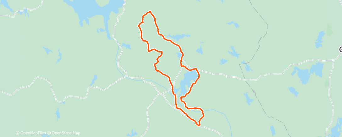 Карта физической активности (Cycling)