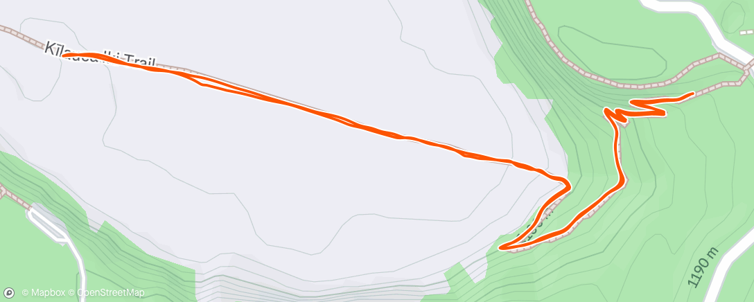 Map of the activity, Big Crater Girl