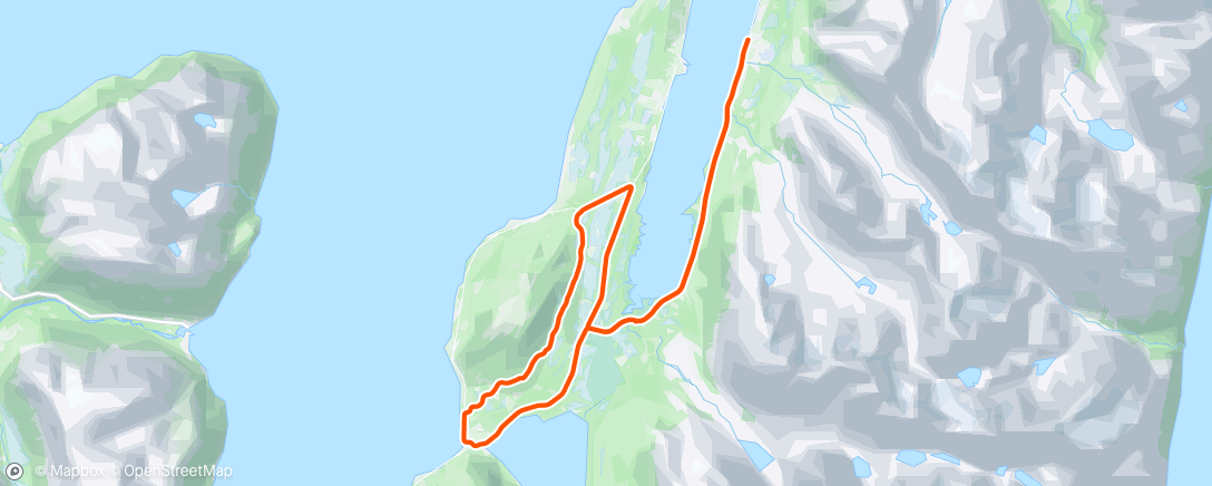 Map of the activity, Morning Ride / Fatbike
