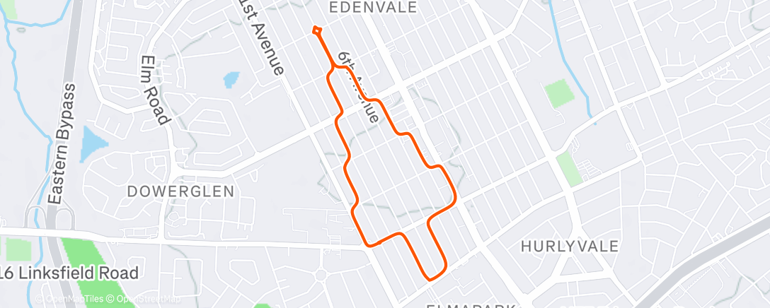 Map of the activity, Christmas Tree🎄Run