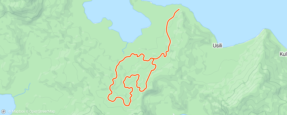 Mapa de la actividad, Zwift - 6x5 Minutes Low Threshold or Outdoor Ride in Watopia