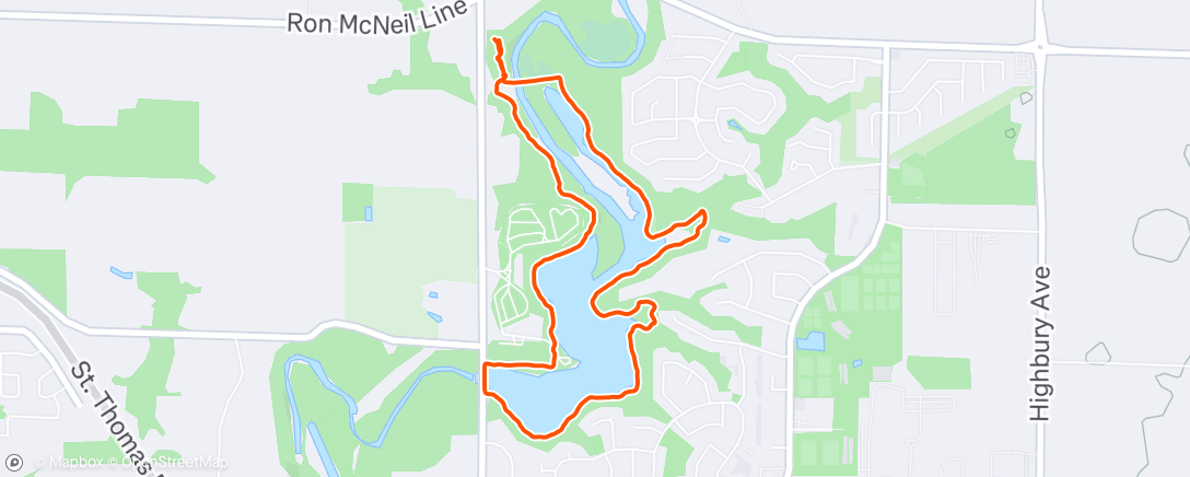 Map of the activity, Return 2 Dalewood