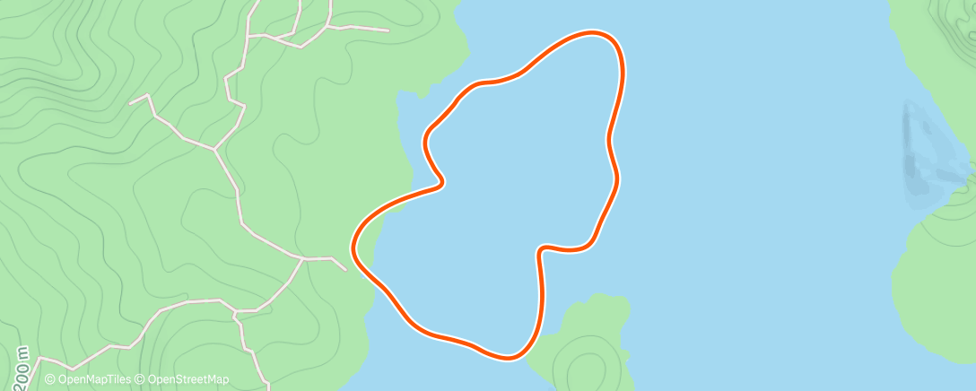 Map of the activity, Zwift - Recovery on The Classic in Watopia
