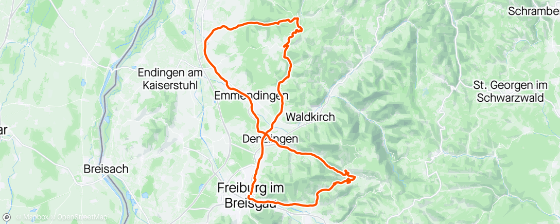 Map of the activity, Zum Feierabend in die Winterlandschaft ⛄