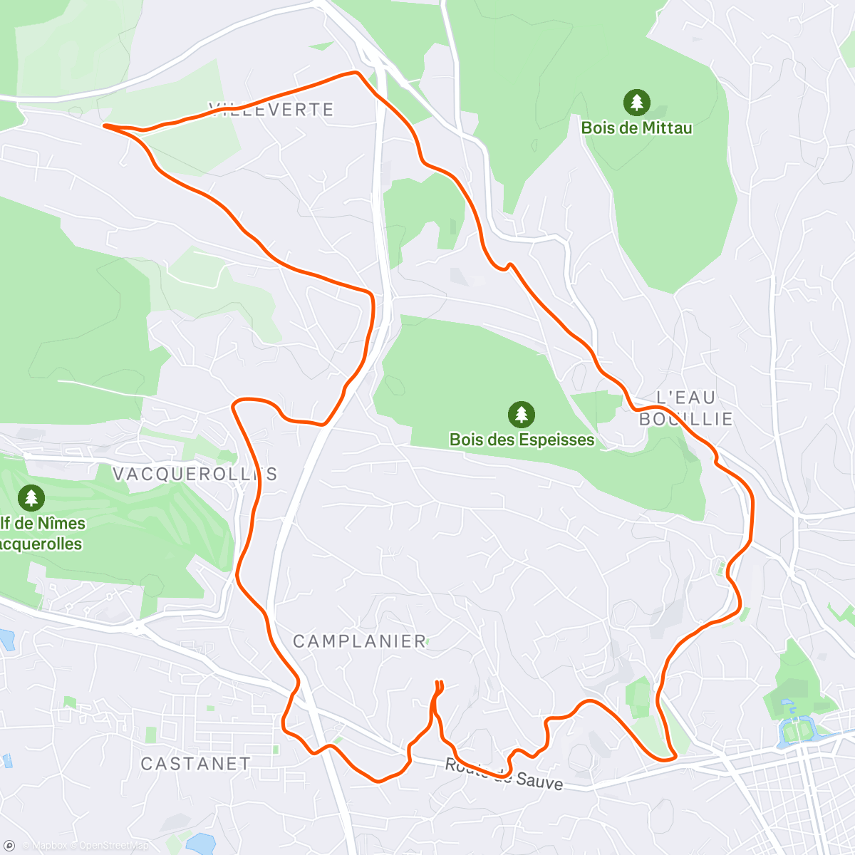 Map of the activity, 🎪 Tiens, tout compte fait les jambes étaient plus réveillées que le bonhomme 😎