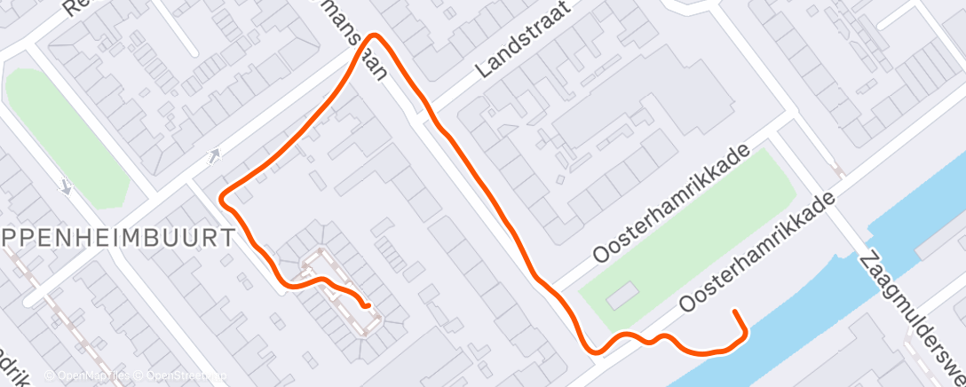 Карта физической активности (Middaghike)