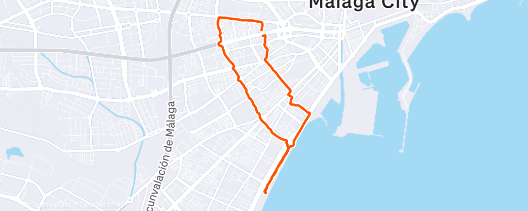 Карта физической активности (Morning Run)