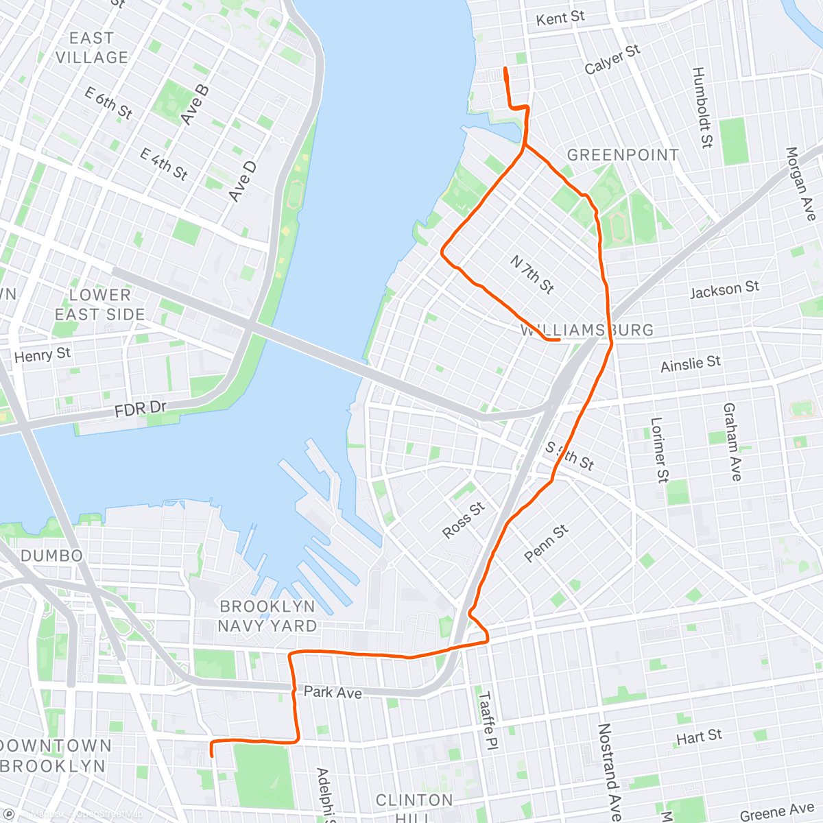 Map of the activity, “HOP OUT CHO FEELINGS”