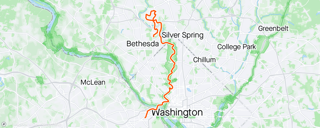 Map of the activity, Morning Ride: with Kensington extras 👋🚂