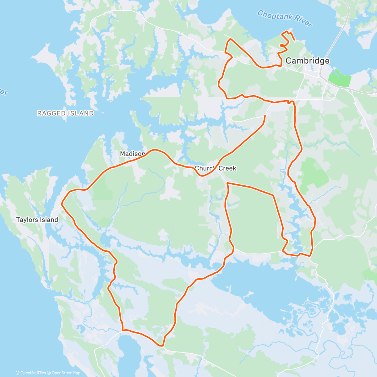 Map of the activity, Za každé kilo kilometr. I tak to nevyšlo 😂

ROUVY - IRONMAN Maryland (1st loop)