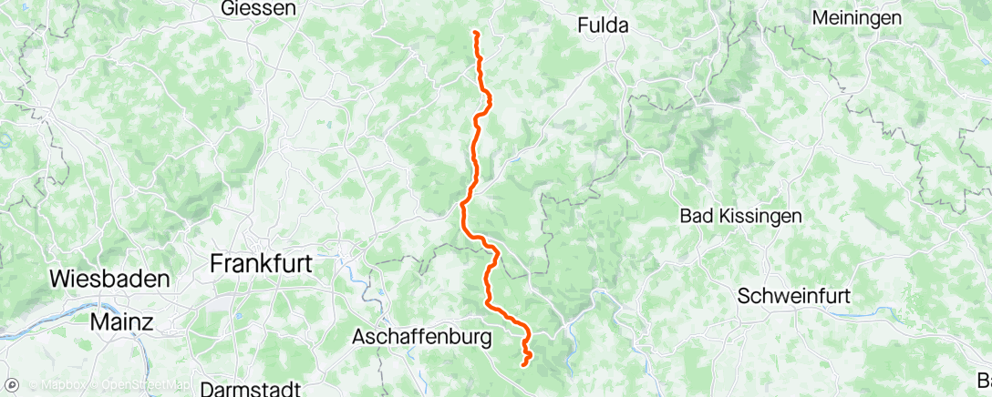 Carte de l'activité Gravel-Fahrt am Morgen