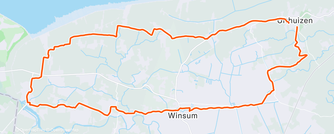 Map of the activity, Namiddagrit