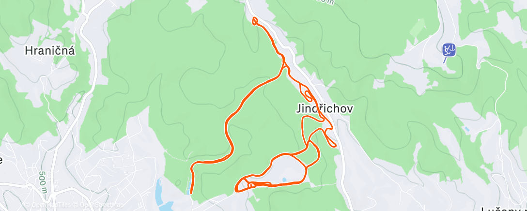 Map of the activity, sk8