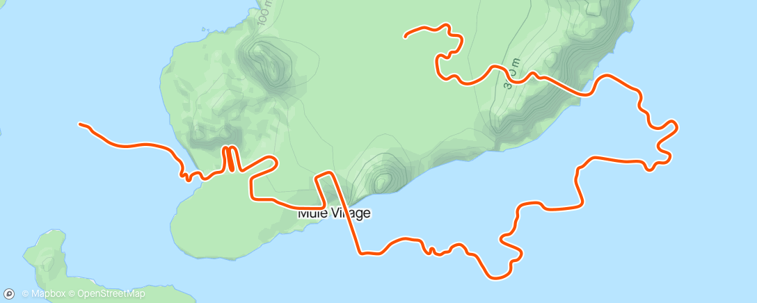 Map of the activity, Zwift - Z2 - 2x20min in Watopia