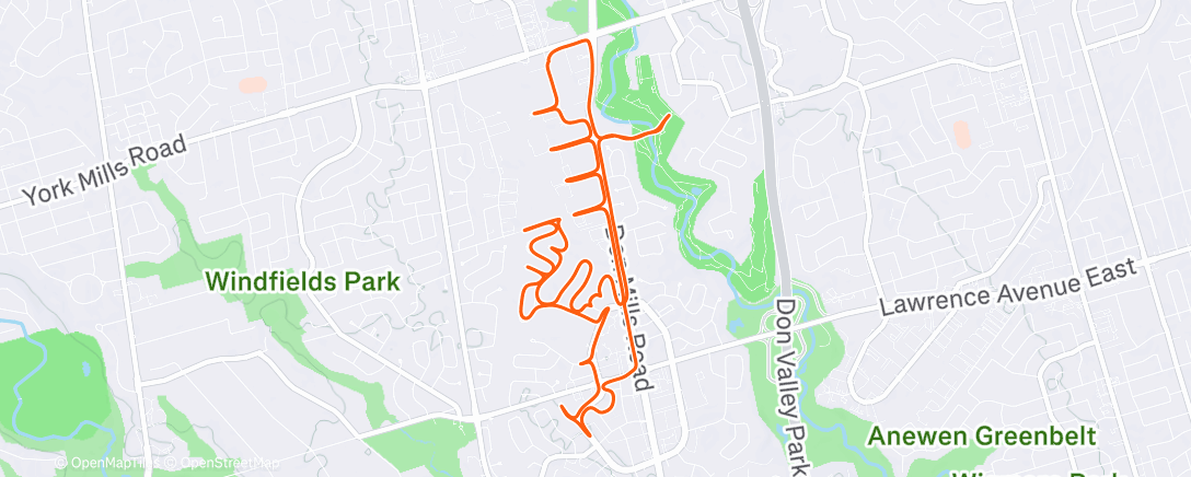 Map of the activity, Easy Days Easy