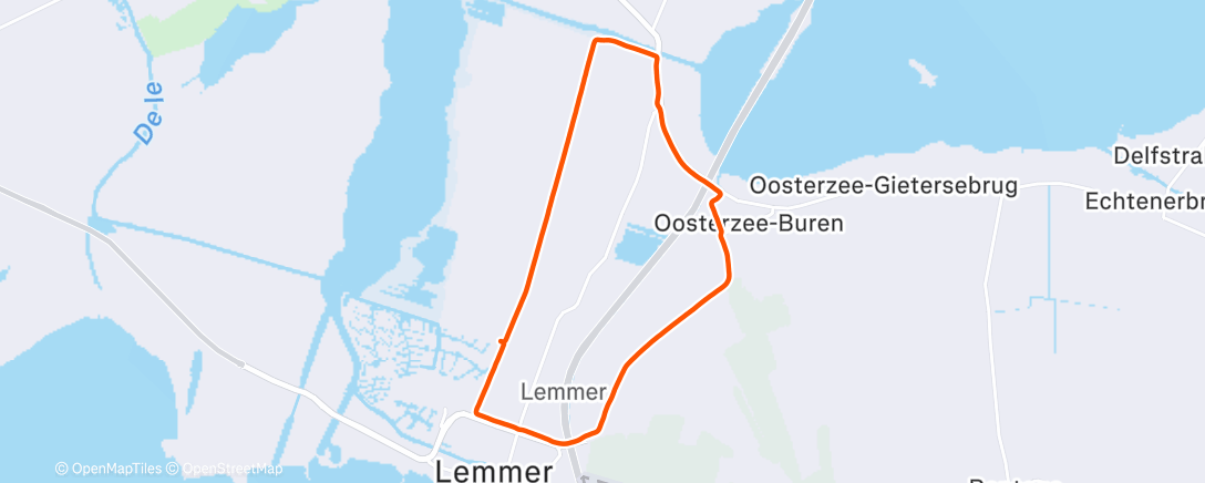 Map of the activity, Duurloopje