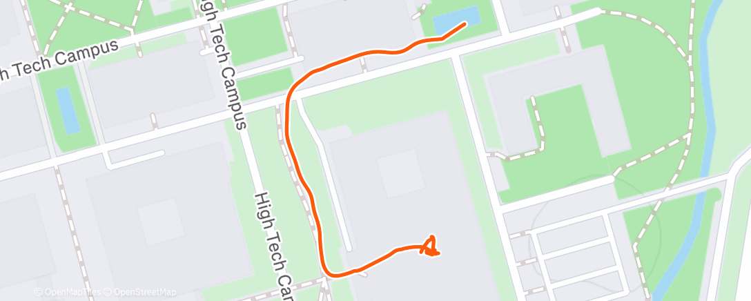 Map of the activity, Lunch Walk