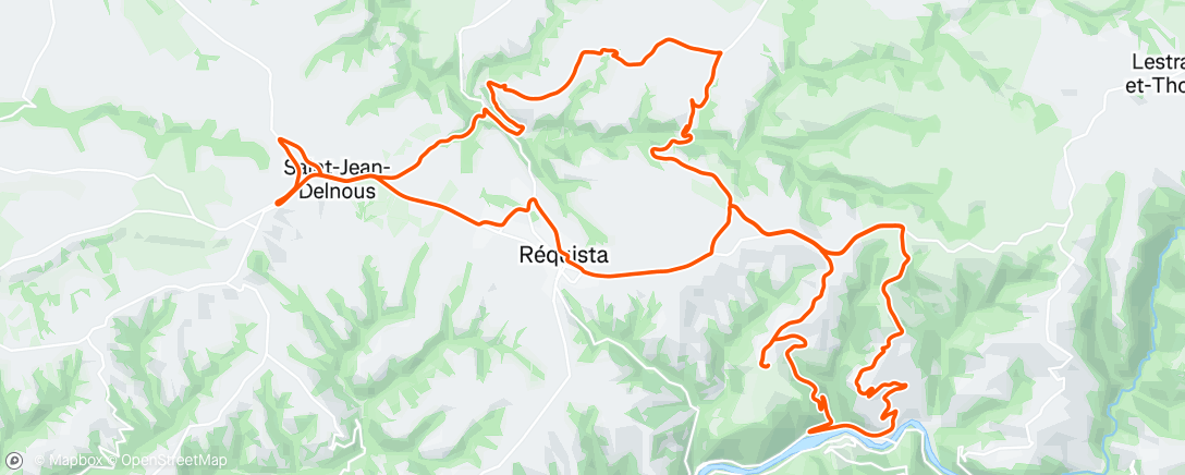 Carte de l'activité