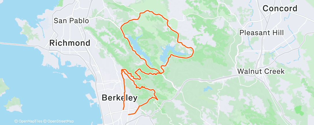 Map of the activity, I Got A Salty Face!