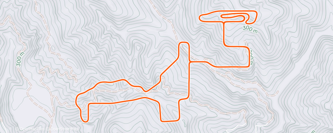 Map of the activity, MyWhoosh - San Francisco Spin