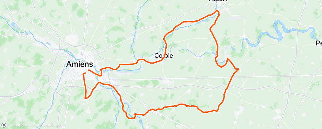Map of the activity, Retour J4