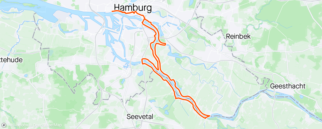 Map of the activity, Ausfahrt zum Pfötchentreff 🐶
