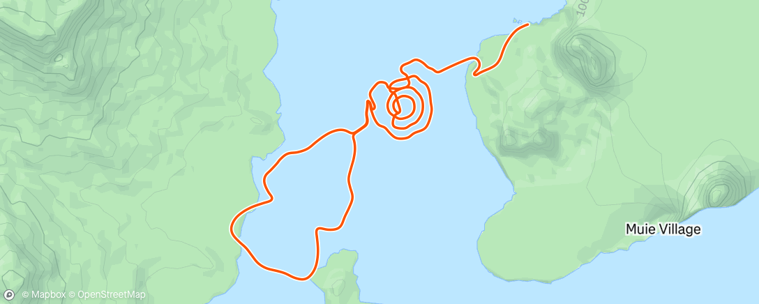 Map of the activity, Zwift - Loopin Lava in Watopia