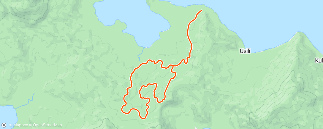 Map of the activity, Zwift - 8. Five Bumps in Watopia