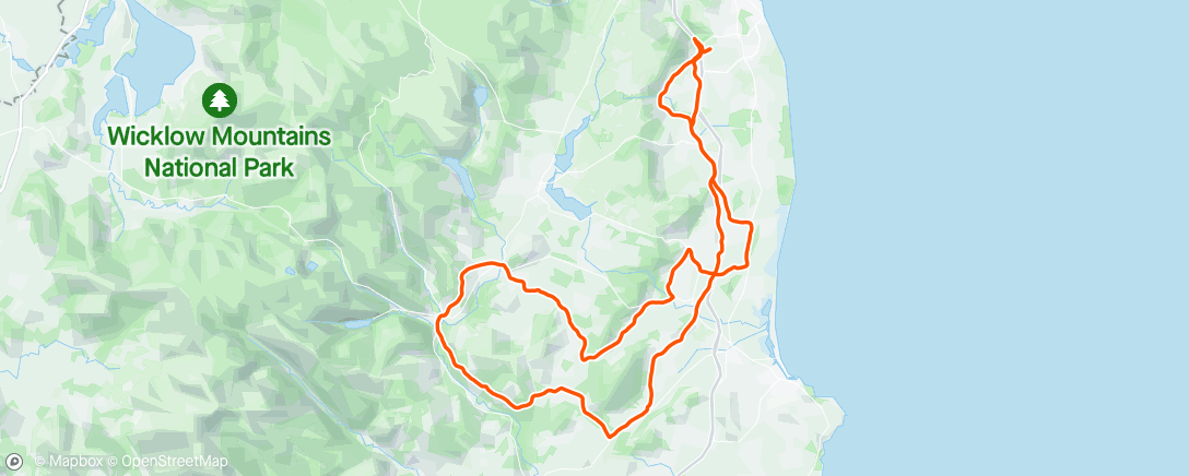 Map of the activity, Cycle with Da