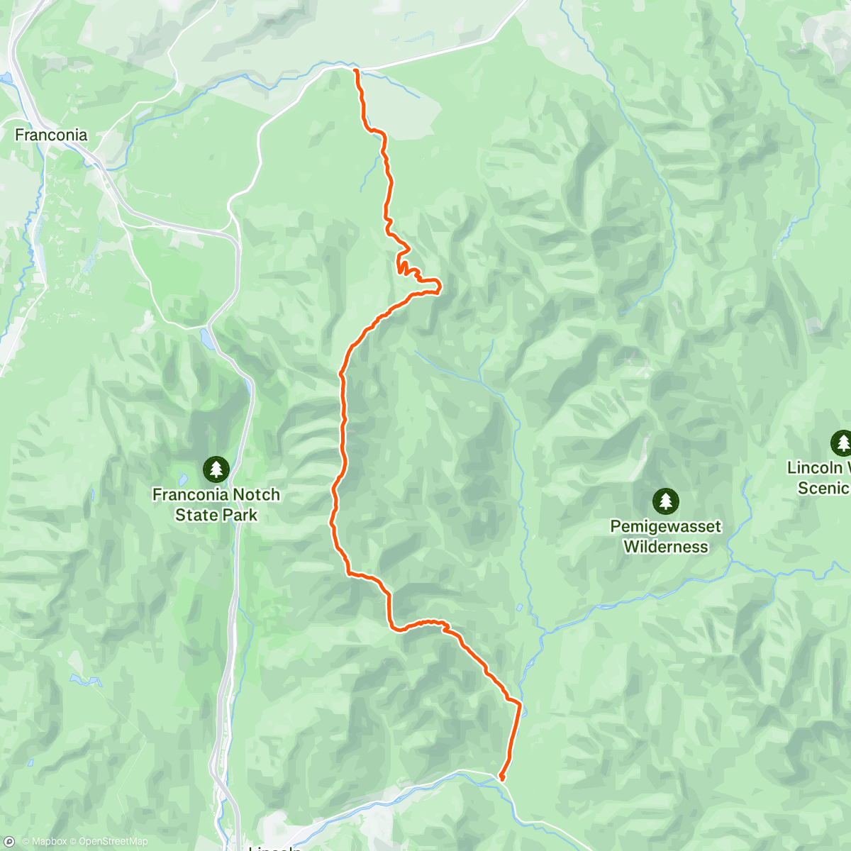 Map of the activity, Demi Pemi