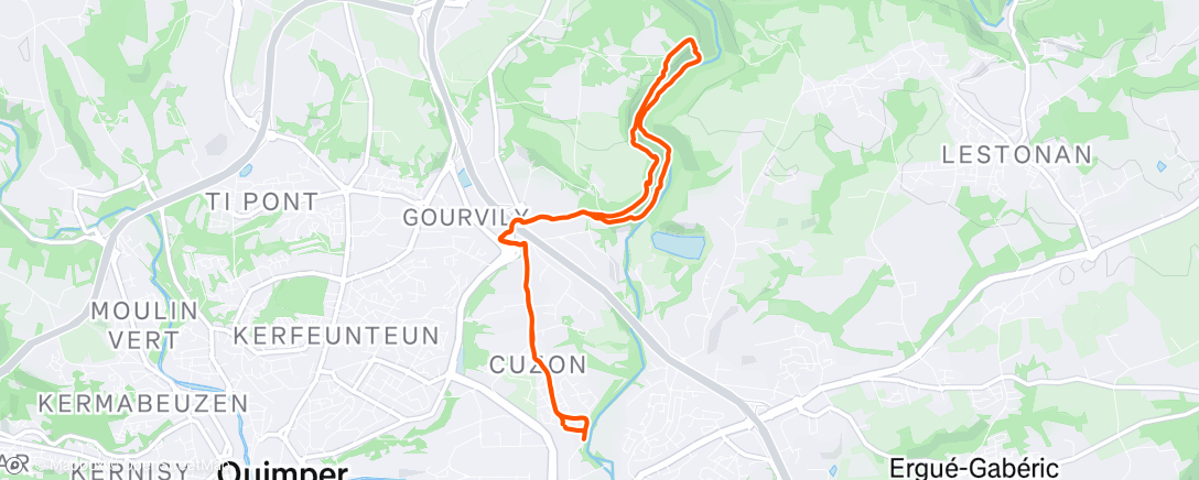 Mapa de la actividad (Stangala nous revoilà 🦬💨)