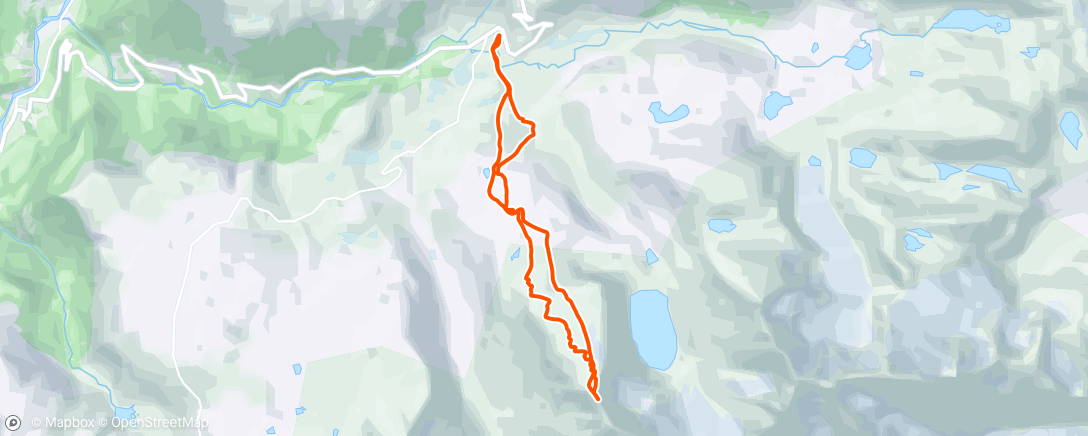 Map of the activity, Krem på dyrhaugsryggen🤤