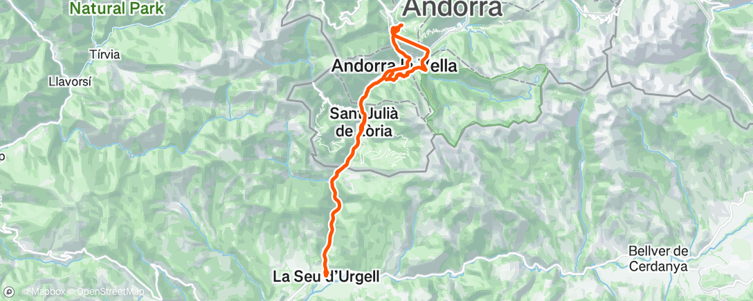 Map of the activity, Dia 1 2024