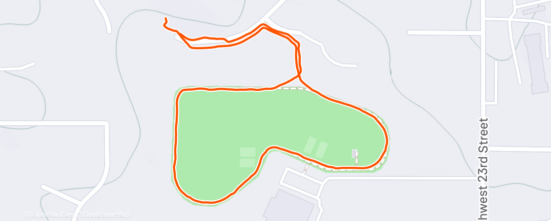 Map of the activity, Lunch Walk