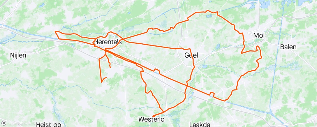 Map of the activity, Kanalen ronde
