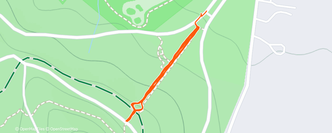 Map of the activity, Nightly Prostate Milking