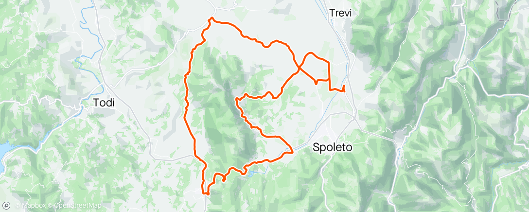 Map of the activity, 2024-04-25Ride