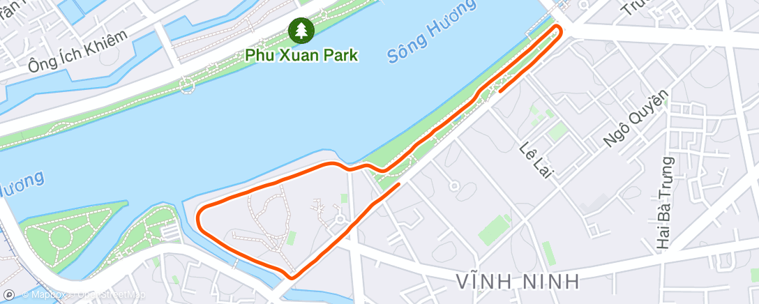 Map of the activity, 20241120 - Sông Hương